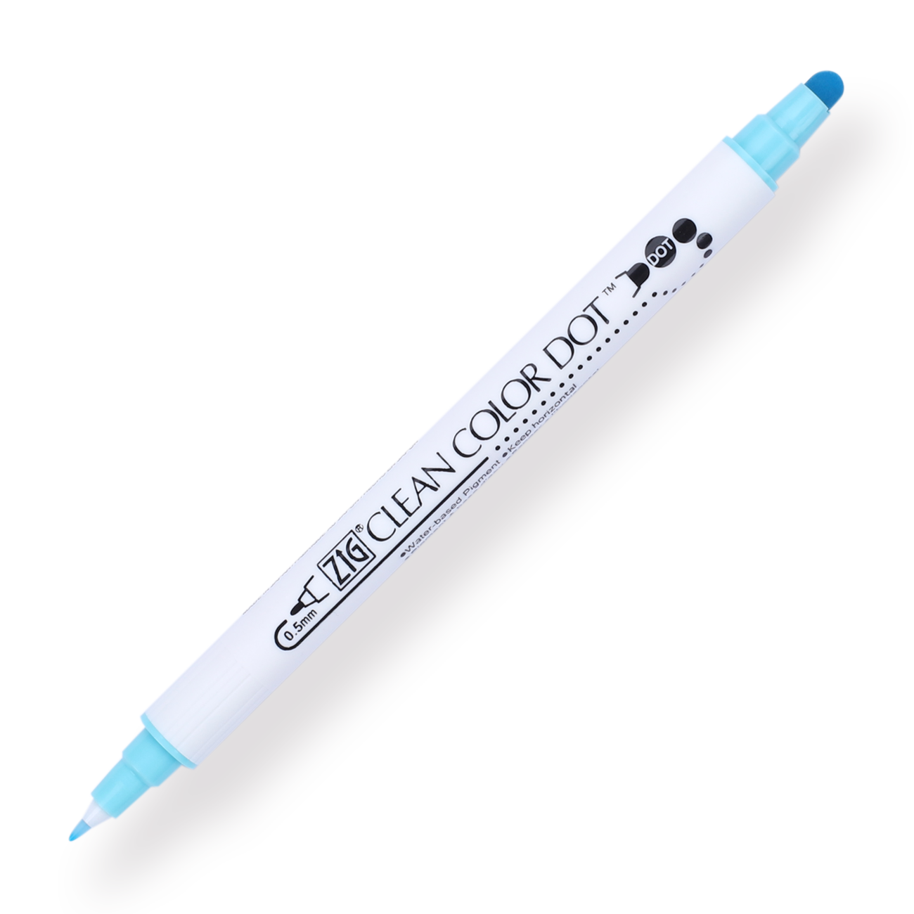 Kuretake ZIG Clean Color Dot Double-Sided Marker - 12 Color Set - Stationery Pal