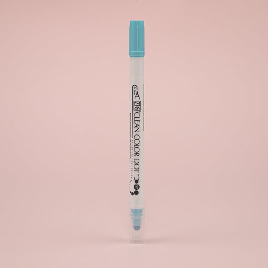 Kuretake ZIG Clean Color Dot Double-Sided Marker - Blue Bonnet 036 - Stationery Pal