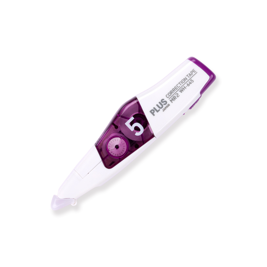Plus Whiper MR2 Correction Tape Sweet Color Series - Purple - Stationery Pal