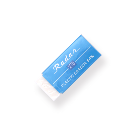 Seed Plastic Eraser Radar S-100 - Large - Stationery Pal
